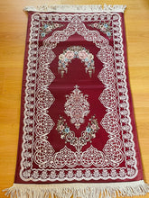 Load image into Gallery viewer, Luxury Silk Padded Prayer Mats with Embroidery