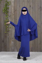 Load image into Gallery viewer, Girl's 2 Piece Jilbab Prayer Dress