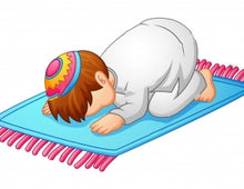 Load image into Gallery viewer, Kids Prayer Mat and Tasbeeh Set
